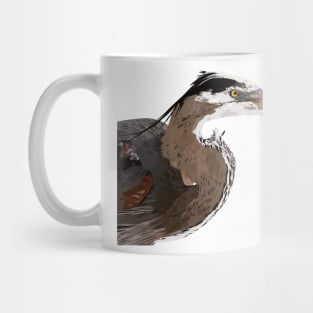 Blue heron Mug